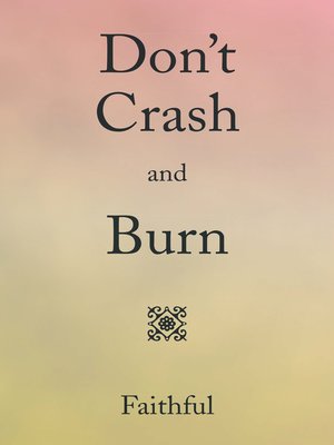 cover image of Don'T Crash and Burn